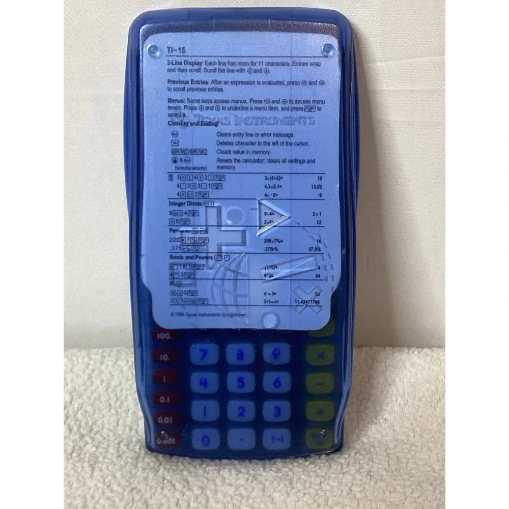 NEW‎ Texas Instruments TI-15 Scientific Calculator